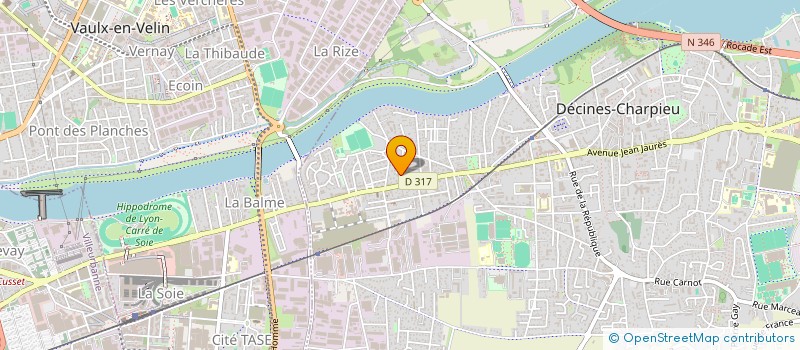 localisation de l'entreprise MONSIEUR ARAKEL TCHILINGUIRIAN  DECINES-CHARPIEU