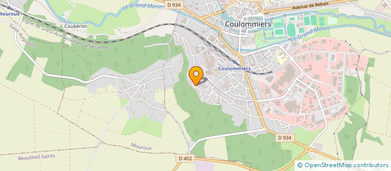 localisation de l'entreprise MONSIEUR ARAM ARAPETIAN à COULOMMIERS