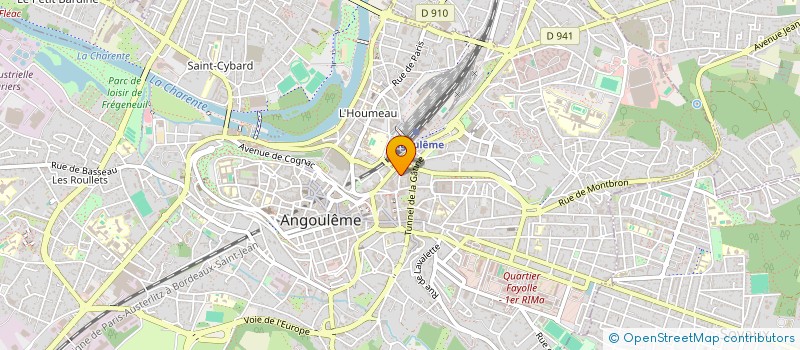 localisation de l'entreprise MONSIEUR ARAM ARTEMIAN à ANGOULEME