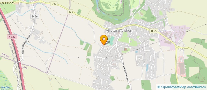 localisation de l'entreprise MONSIEUR ARAM BABAIAN  VILLETTE-D'ANTHON