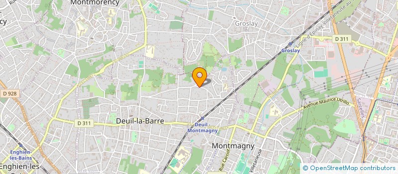 localisation de l'entreprise MONSIEUR ARAM KILIMLI  DEUIL-LA-BARRE