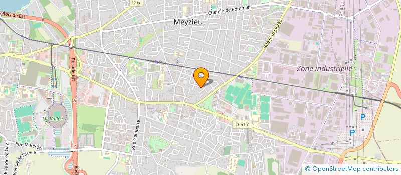 localisation de l'entreprise MONSIEUR ARAM KOULANDJIAN  MEYZIEU