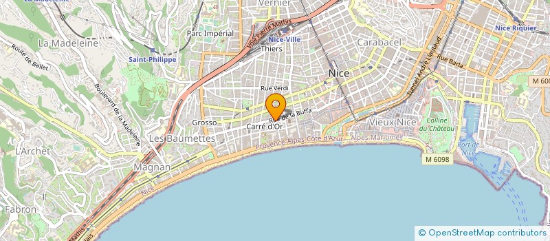 localisation de l'entreprise MONSIEUR ARAM PETROSIAN à NICE