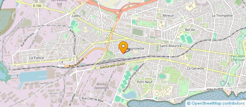 localisation de l'entreprise MONSIEUR ARAM YAVRYAN  LA ROCHELLE