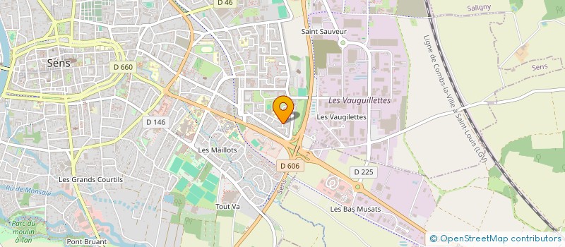 localisation de l'entreprise MONSIEUR ARAP YALCIN  SENS