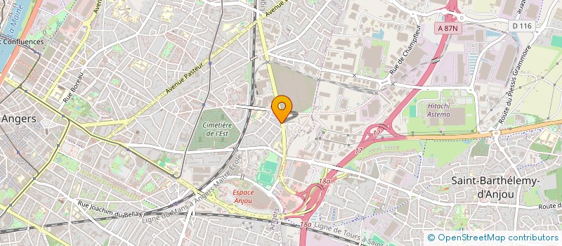 localisation de l'entreprise MONSIEUR ARARAT STEPANYAN à ANGERS