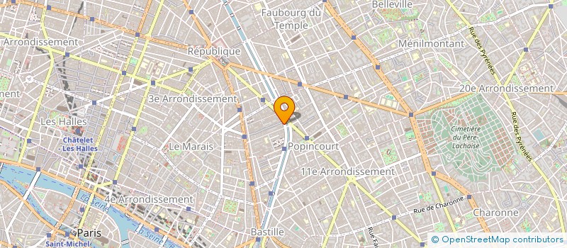 localisation de l'entreprise MONSIEUR ARASH HAJIANPOUR  PARIS