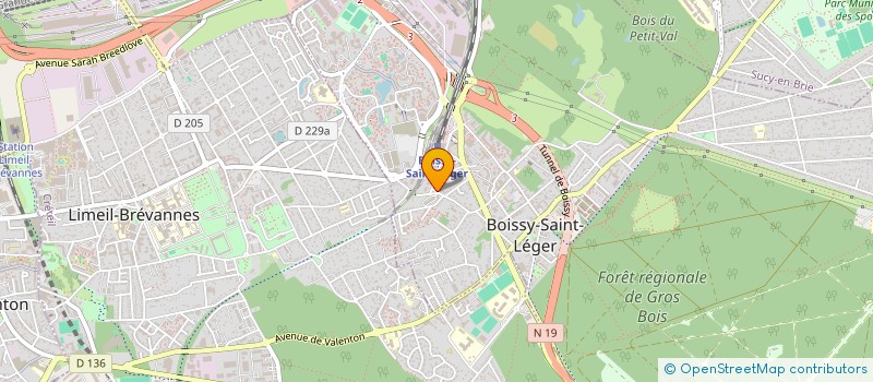 localisation de l'entreprise MONSIEUR ARASH KHAKSARI à BOISSY-SAINT-LEGER