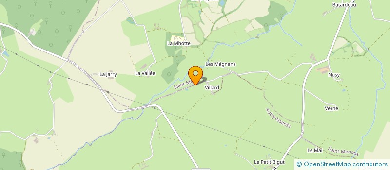 localisation de l'entreprise MONSIEUR ARASH MEHRBAKHSH  SAINT-MENOUX