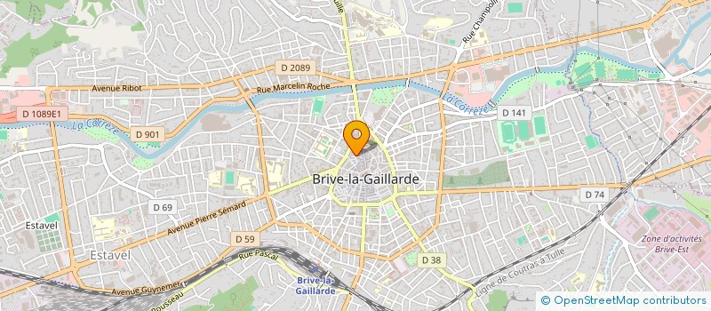 localisation de l'entreprise MONSIEUR ARASH NOORI à BRIVE-LA-GAILLARDE