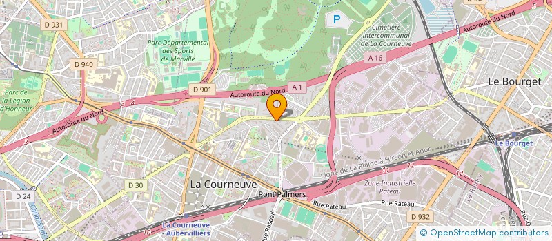 localisation de l'entreprise MONSIEUR ARAVINTHAN SELVARAJAH  LA COURNEUVE