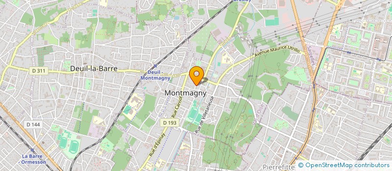 localisation de l'entreprise MONSIEUR ARAZOUMA OUEDRAOGO  MONTMAGNY