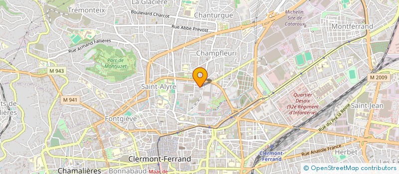 localisation de l'entreprise MONSIEUR ARBEN RUCI  CLERMONT-FERRAND