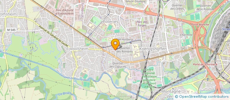 localisation de l'entreprise MONSIEUR ARBEN SINANI  STRASBOURG