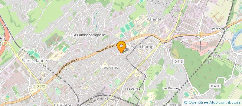 localisation de l'entreprise MONSIEUR ARBER MAKSUTI à BESANCON