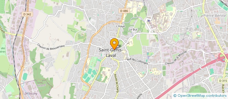 localisation de l'entreprise MONSIEUR ARBER RRAHMANI  SAINT-GENIS-LAVAL