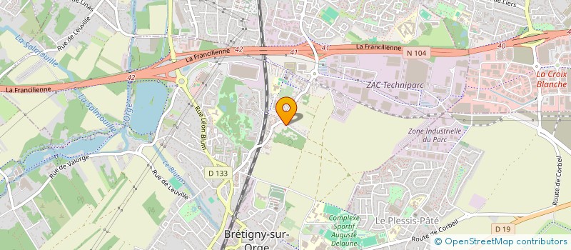 localisation de l'entreprise MONSIEUR ARBI AHSENE à BRETIGNY-SUR-ORGE