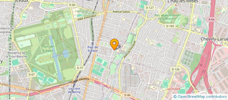 localisation de l'entreprise MONSIEUR ARBI OUDI à ANTONY