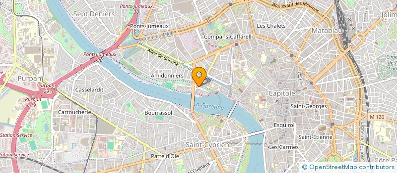 localisation de l'entreprise MONSIEUR ARBI TORKHANI  TOULOUSE