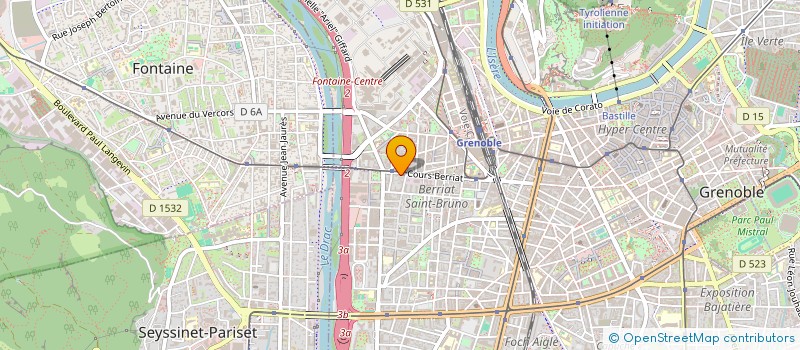 localisation de l'entreprise MONSIEUR ARBNOR ILJAZI à GRENOBLE