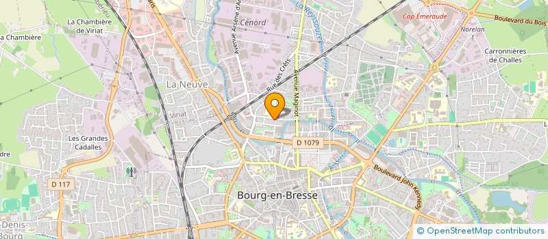 localisation de l'entreprise MONSIEUR ARBNOR SAHITI à BOURG-EN-BRESSE