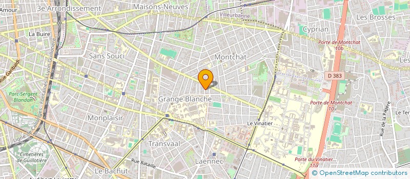 localisation de l'entreprise MONSIEUR ARCADIUS YAZIMON à LYON