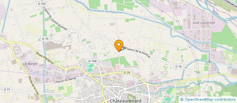 localisation de l'entreprise MONSIEUR ARCANGELO FERRARA  CHATEAURENARD