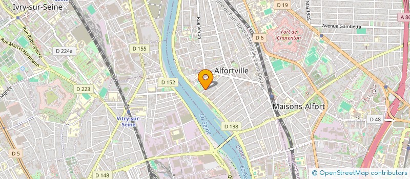 localisation de l'entreprise MONSIEUR ARCHAK OHANYAN  ALFORTVILLE