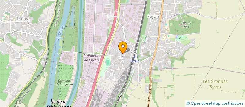 localisation de l'entreprise MONSIEUR ARCHANGE BASSARD  FEYZIN