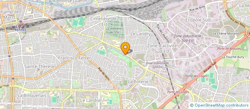 localisation de l'entreprise MONSIEUR ARCHANGE STENEGRY à RENNES