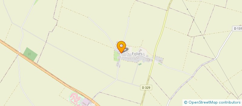 localisation de l'entreprise MONSIEUR ARCHANGE VASSEUR  FOLIES