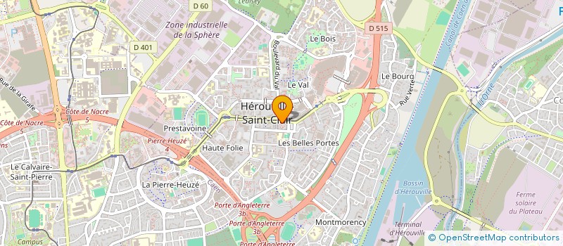 localisation de l'entreprise MONSIEUR ARCHEL KIALA MBEMBA à HEROUVILLE-SAINT-CLAIR