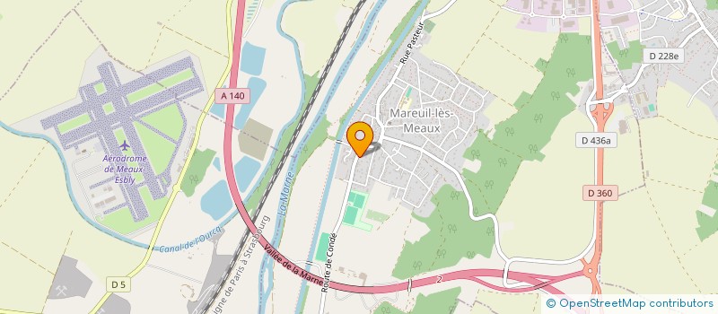 localisation de l'entreprise MONSIEUR ARCHIBALD AUDUGET à MAREUIL-LES-MEAUX