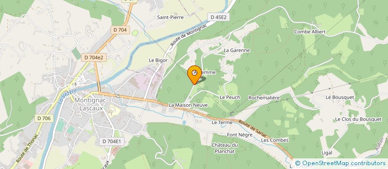 localisation de l'entreprise MONSIEUR ARCHIBALD GOODWIN  LA FEUILLADE