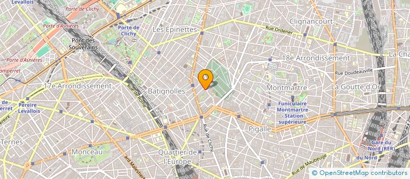 localisation de l'entreprise MONSIEUR ARCHIBALD SABATIER  PARIS