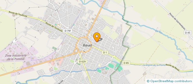 localisation de l'entreprise MONSIEUR ARCHIL KARASASHVILI  REVEL