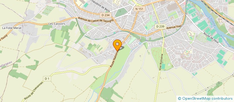 localisation de l'entreprise MONSIEUR ARCHIL REVAZISHVILI à AUXERRE