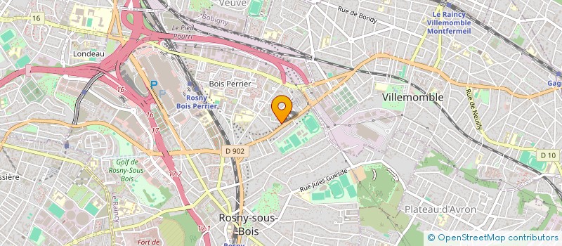 localisation de l'entreprise MONSIEUR ARDA BESKARDES à ROSNY-SOUS-BOIS