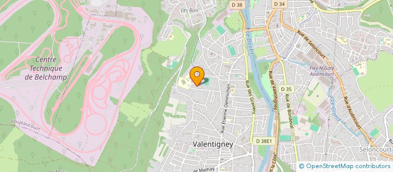 localisation de l'entreprise MONSIEUR ARDACAN KUCUKCINAR  VALENTIGNEY