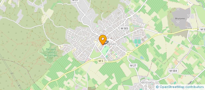 localisation de l'entreprise MONSIEUR ARDEN KOCABAY  PIGNAN