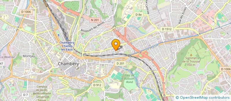 localisation de l'entreprise MONSIEUR ARDIAN GJANA à CHAMBERY