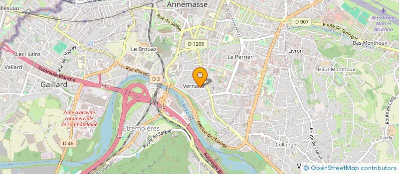 localisation de l'entreprise MONSIEUR ARDIAN MUJI  ANNEMASSE