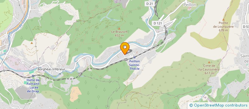 localisation de l'entreprise MONSIEUR ARDIAN SADIKU  PEILLON