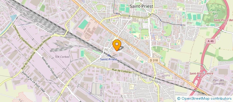 localisation de l'entreprise MONSIEUR ARDIAN SEFERI  SAINT-PRIEST