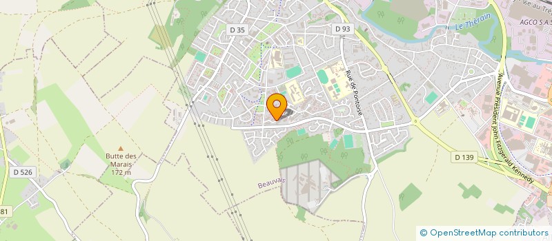 localisation de l'entreprise MONSIEUR ARDIAN SHALJANI  BEAUVAIS