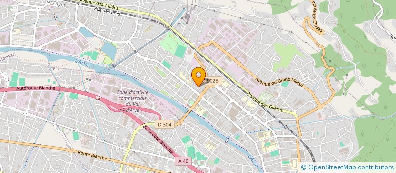 localisation de l'entreprise MONSIEUR ARDIT SOFRA  CLUSES