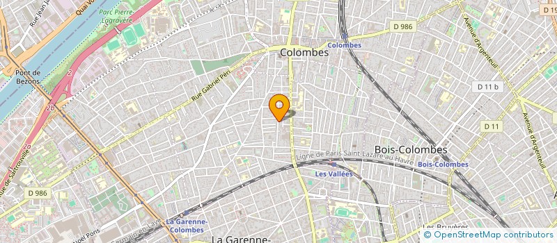 localisation de l'entreprise MONSIEUR ARDONIT HALITI à COLOMBES