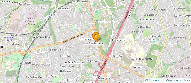 localisation de l'entreprise MONSIEUR ARDU SANGO  TOURS