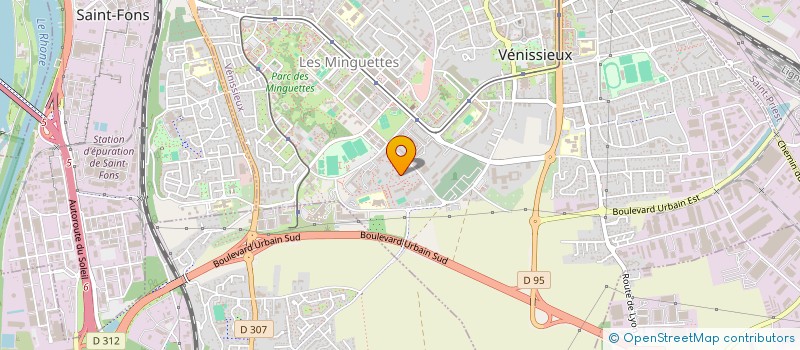 localisation de l'entreprise MONSIEUR AREF TEMINI  VENISSIEUX