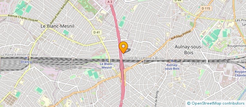 localisation de l'entreprise MONSIEUR AREKZI ZADOU à LE BLANC-MESNIL